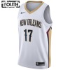 NBA Børn Trøje New Orleans Pelicans jonas valanciunas 17 2022-23 Nike Association Edition Hvid Swingman